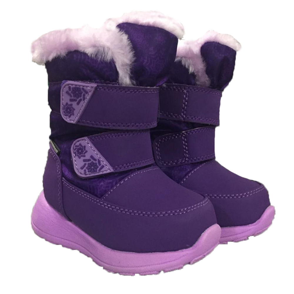 bota neve impermeavel infantil